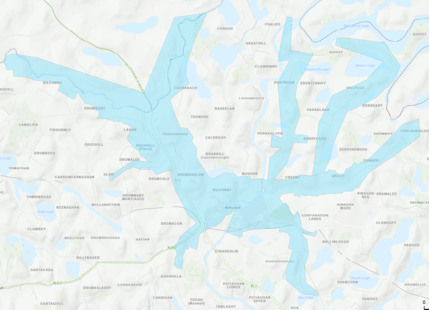 Belturbet BWN map