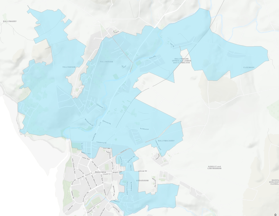 Buncrana Water Supply Zone