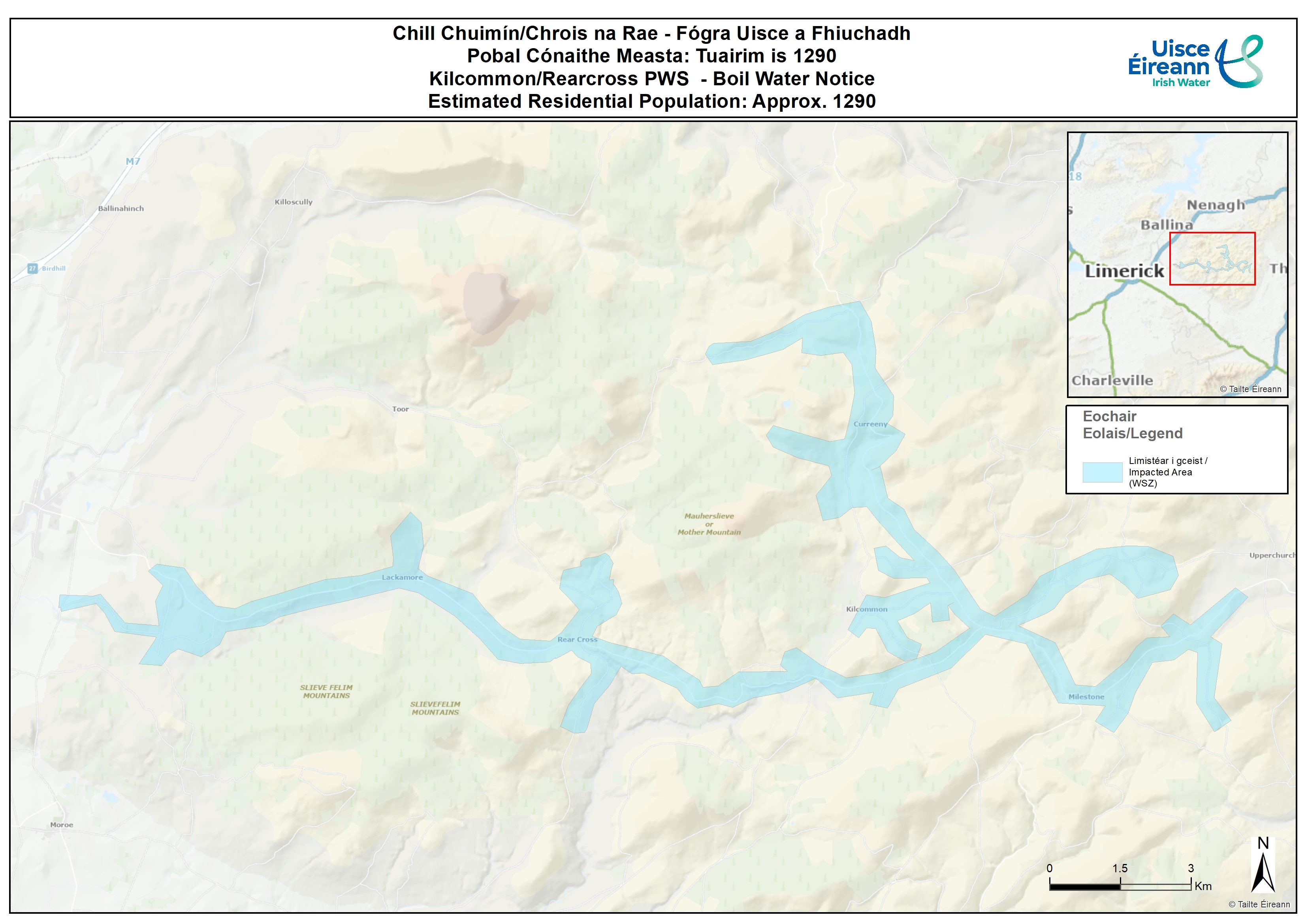 Kilcommon Rearcross Impacted Area