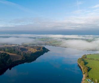 A river basin for Innisacarra ariel view