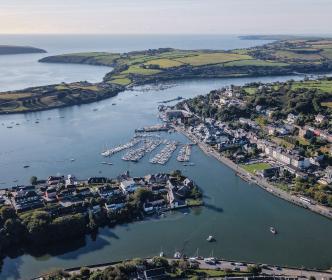 Aerial view of Kinsale Co. Cork