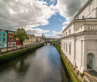 South Quays in Cork City